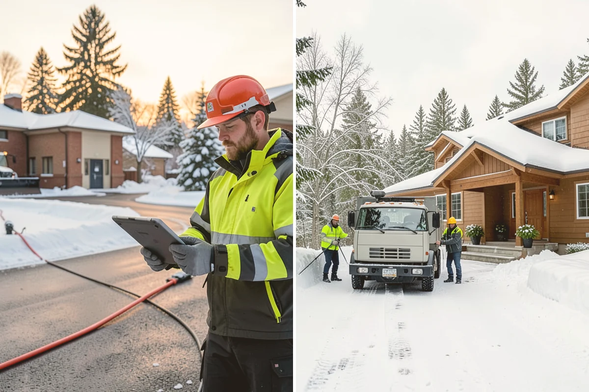 Snow Relocation in Bellevue, King County, WA - Identify piles interfering with property use