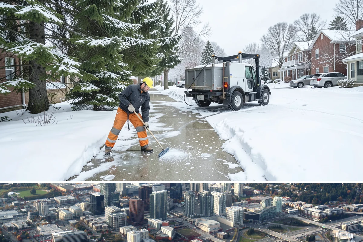 Snow Relocation in Bellevue, King County, WA - Snow relocation is most useful during active winter weeks when repeated plowing crowds the areas a property needs to keep open.