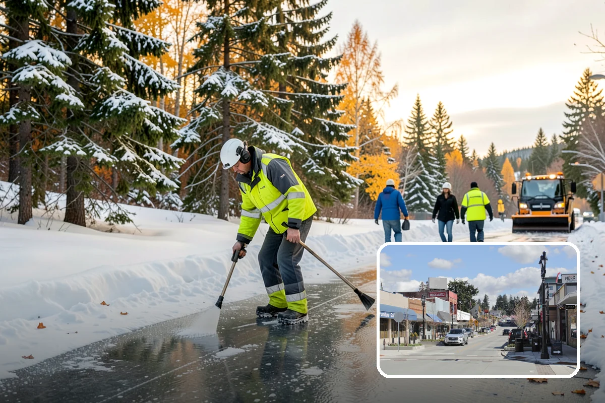 Snow Relocation in Bothell, King County, WA - Frees up parking and drive lanes blocked by piles