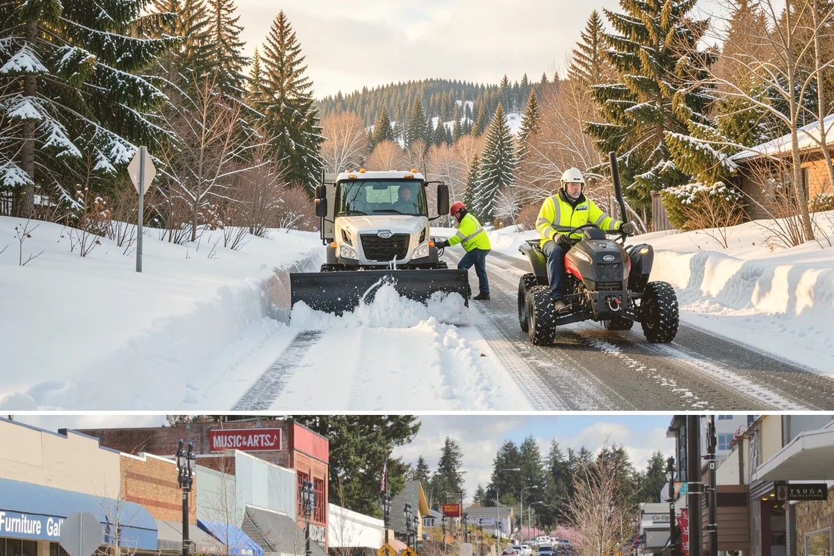 Snow Relocation in Bothell, King County, WA - Snow relocation is most useful during active winter weeks when repeated plowing crowds the areas a property needs to keep open.