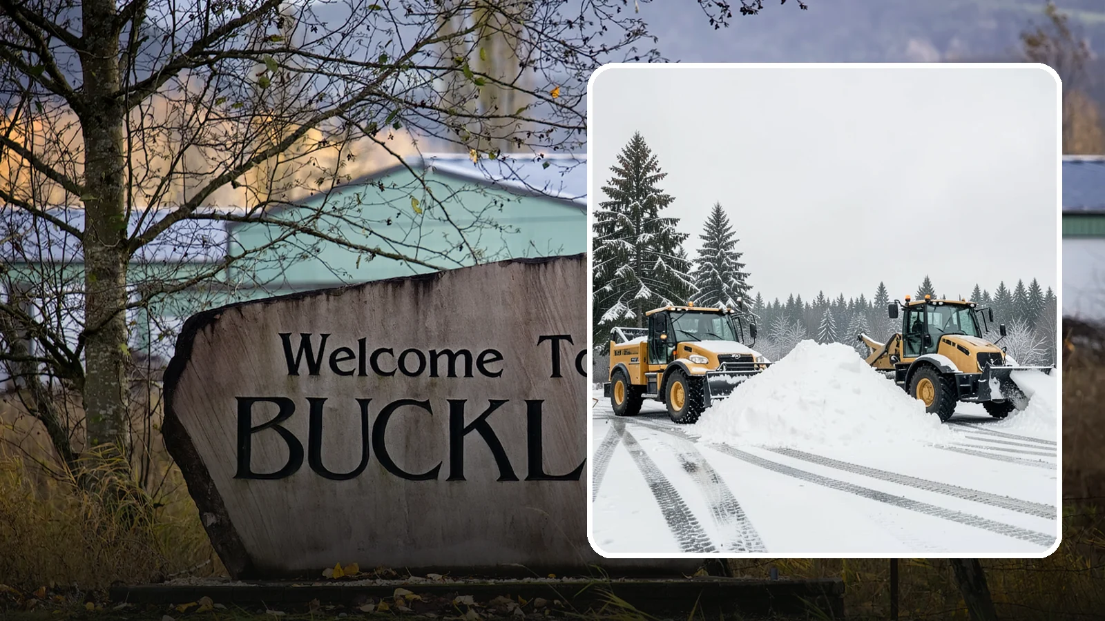 Snow Relocation in Buckley, Pierce County, WA - We move snow to a better on-site location so it stops blocking traffic, parking, or access.