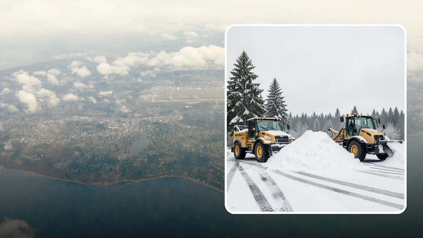 Snow Relocation in Burien, King County, WA - We move snow to a better on-site location so it stops blocking traffic, parking, or access.