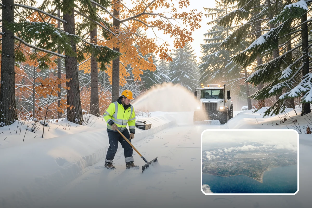 Snow Relocation in Burien, King County, WA - Frees up parking and drive lanes blocked by piles