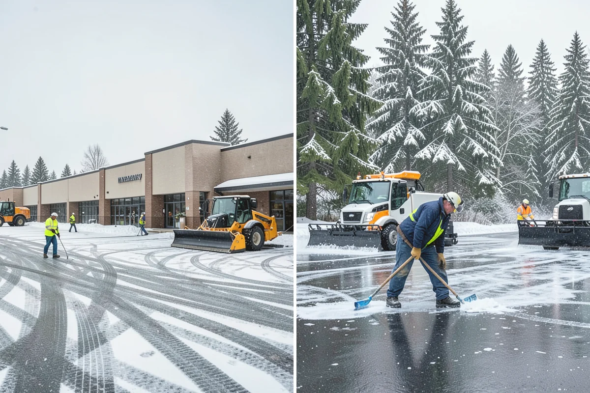 Snow Relocation in Burien, King County, WA - Identify piles interfering with property use