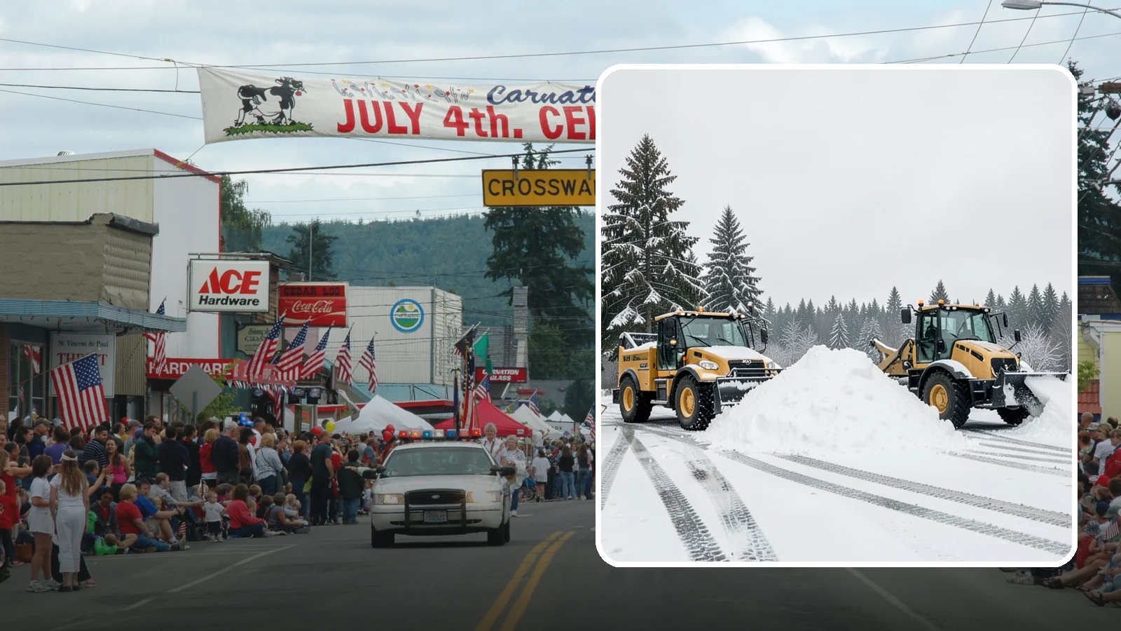 Snow Relocation in Carnation, King County, WA - We move snow to a better on-site location so it stops blocking traffic, parking, or access.