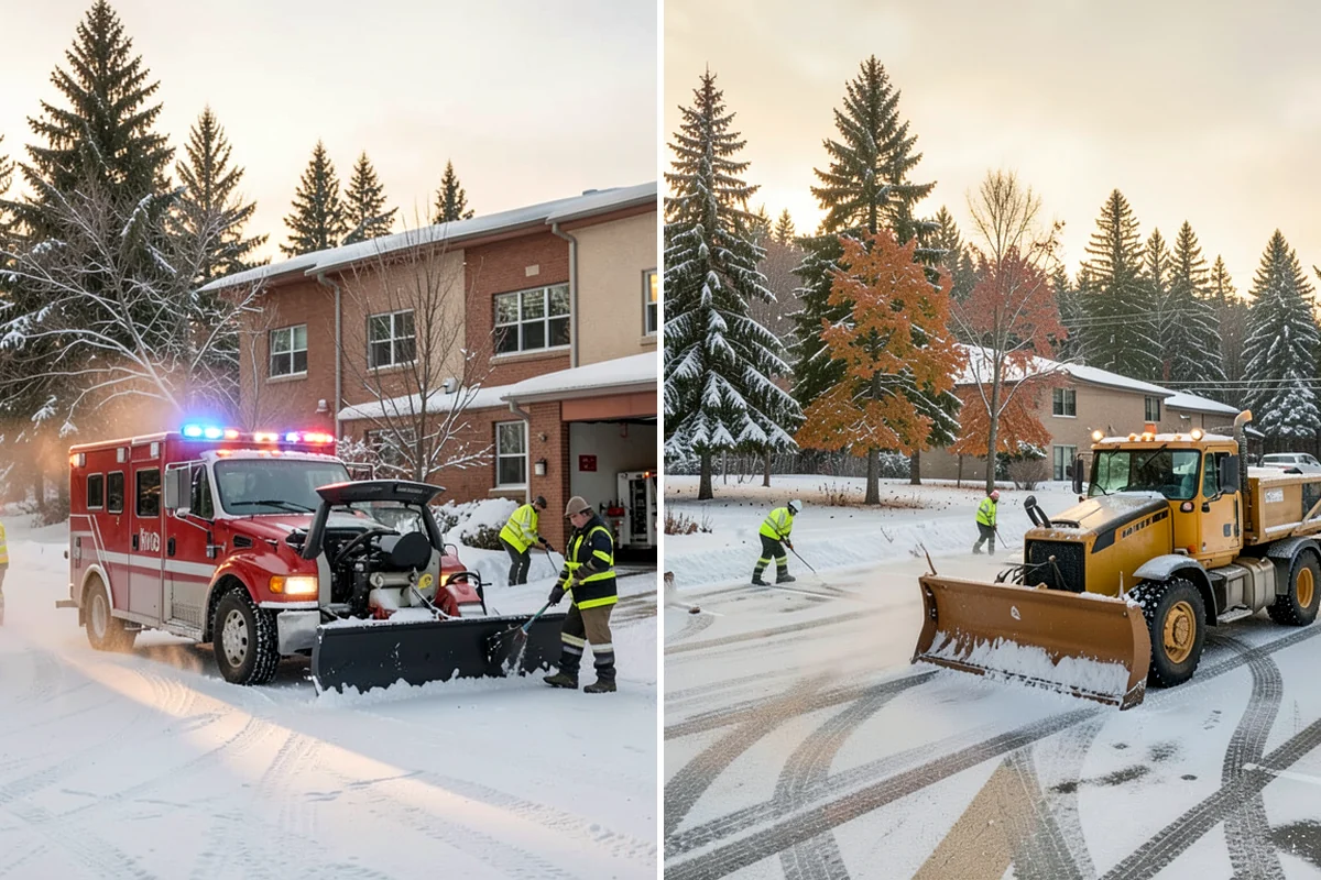 Snow Relocation in Clyde Hill, King County, WA - Identify piles interfering with property use