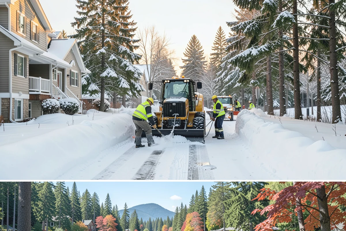 Snow Relocation in Covington, King County, WA - Snow relocation is most useful during active winter weeks when repeated plowing crowds the areas a property needs to keep open.
