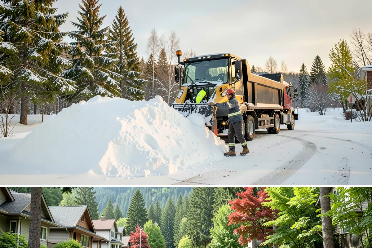 Snow Relocation in Darrington, Snohomish County, WA - Snow relocation is most useful during active winter weeks when repeated plowing crowds the areas a property needs to keep open.