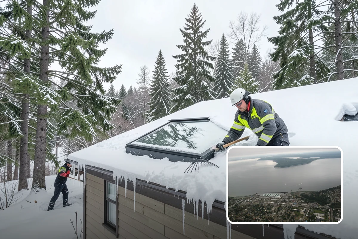 Snow Relocation in Des Moines, King County, WA - Frees up parking and drive lanes blocked by piles