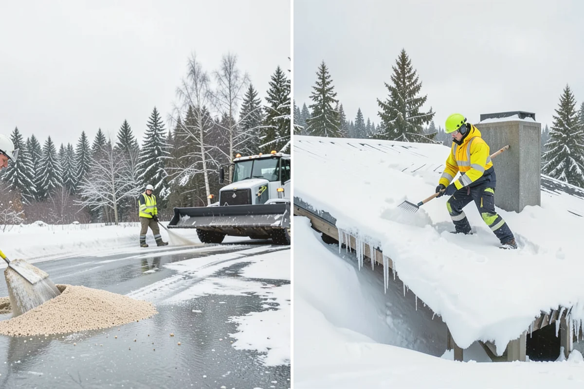 Snow Relocation in Duvall, King County, WA - Identify piles interfering with property use