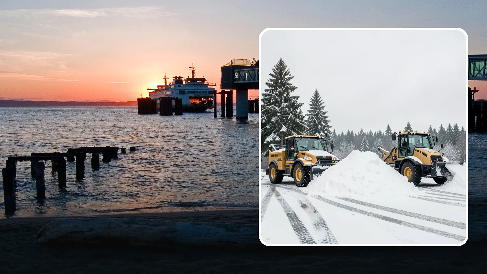 Snow Relocation in Edmonds, Snohomish County, WA - We move snow to a better on-site location so it stops blocking traffic, parking, or access.