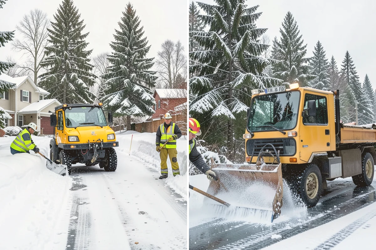 Snow Relocation in Edmonds, Snohomish County, WA - Identify piles interfering with property use