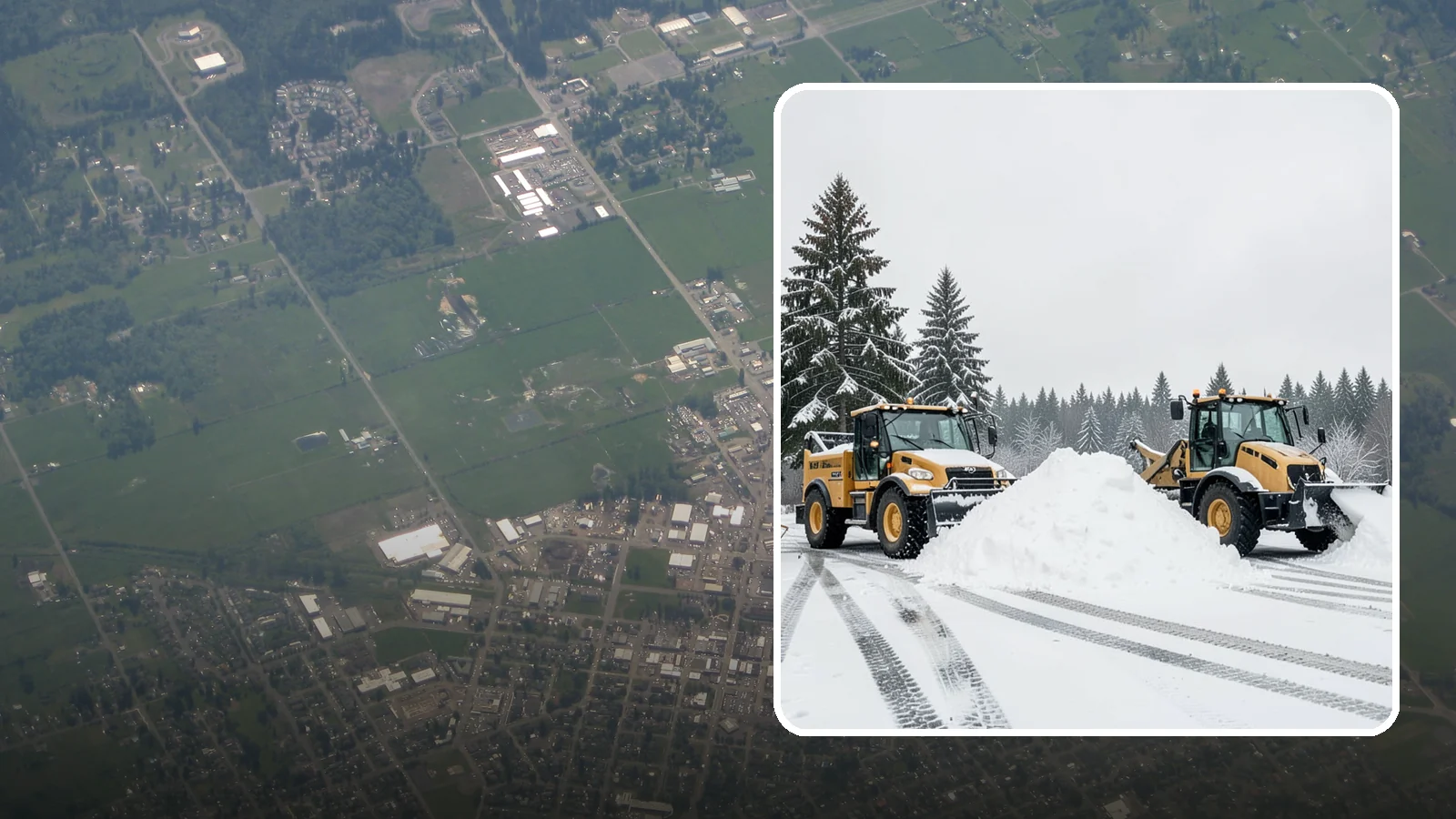 Snow Relocation in Enumclaw, King County, WA - We move snow to a better on-site location so it stops blocking traffic, parking, or access.