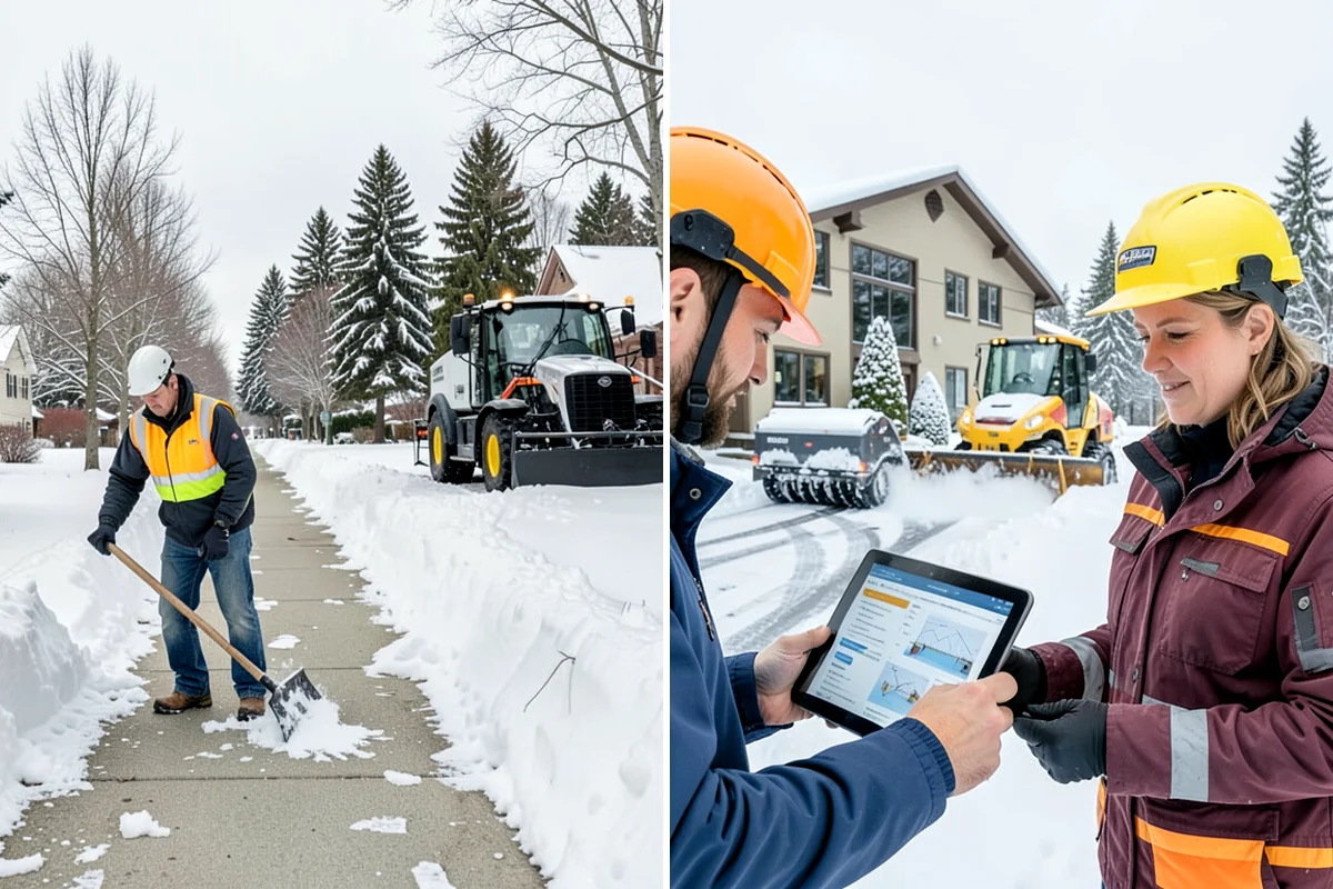 Snow Relocation in Enumclaw, King County, WA - Identify piles interfering with property use
