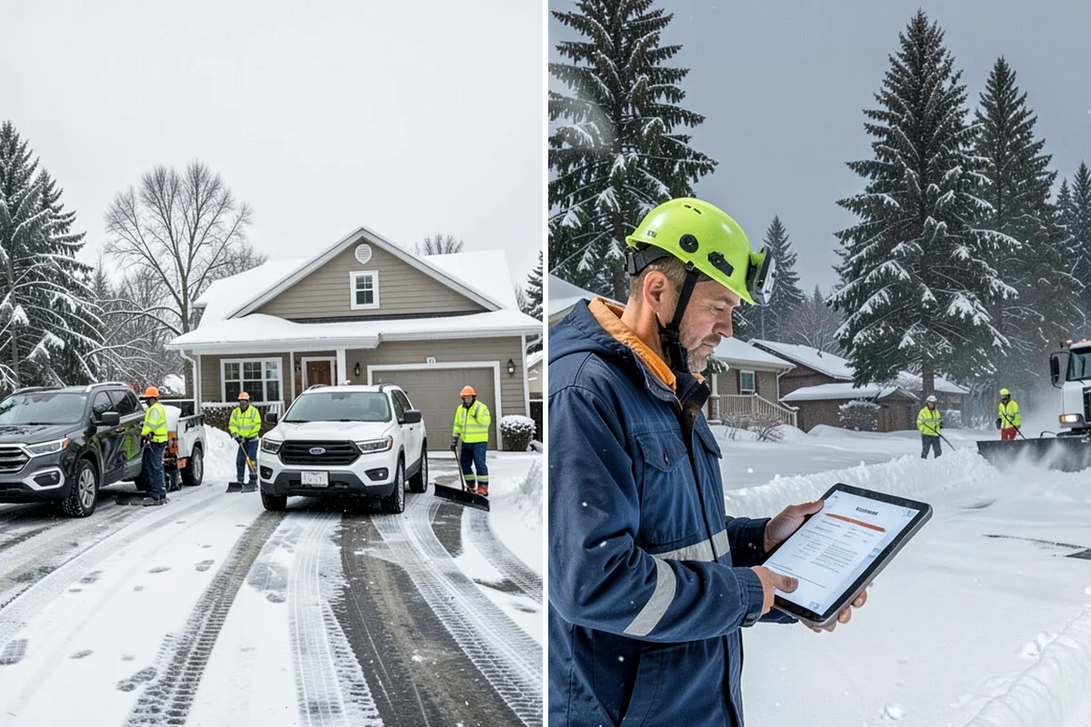 Snow Relocation in Federal Way, King County, WA - Identify piles interfering with property use