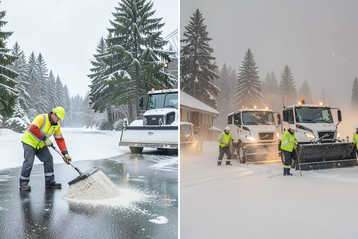 Snow Relocation in Granite Falls, Snohomish County, WA - Identify piles interfering with property use