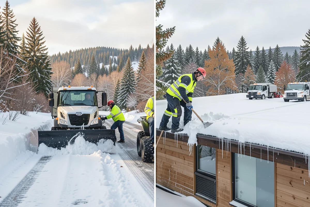 Snow Relocation in Hamilton, Skagit County, WA - Identify piles interfering with property use
