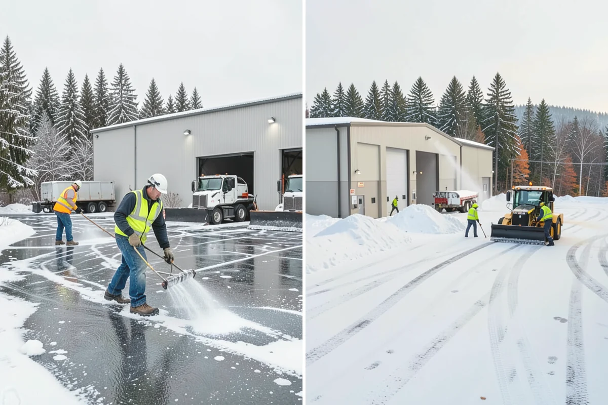 Snow Relocation in Issaquah, King County, WA - Identify piles interfering with property use