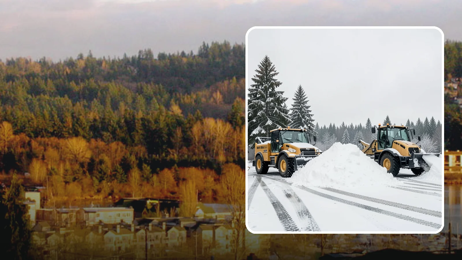 Snow Relocation in Kenmore, King County, WA - We move snow to a better on-site location so it stops blocking traffic, parking, or access.