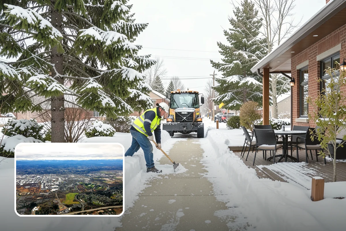 Snow Relocation in Kent, King County, WA - Frees up parking and drive lanes blocked by piles