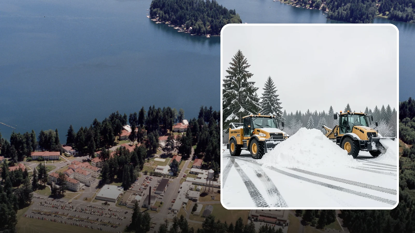 Snow Relocation in Lakewood, Pierce County, WA - We move snow to a better on-site location so it stops blocking traffic, parking, or access.