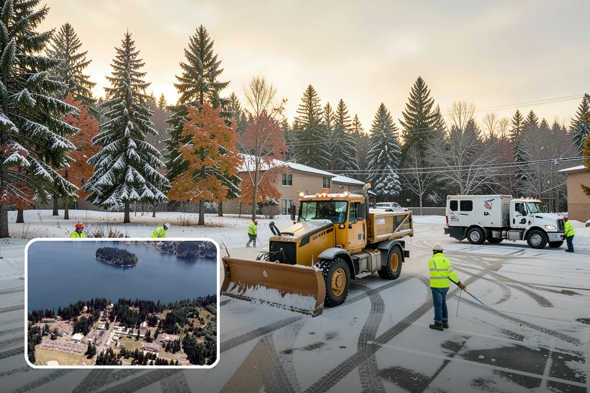 Snow Relocation in Lakewood, Pierce County, WA - Frees up parking and drive lanes blocked by piles