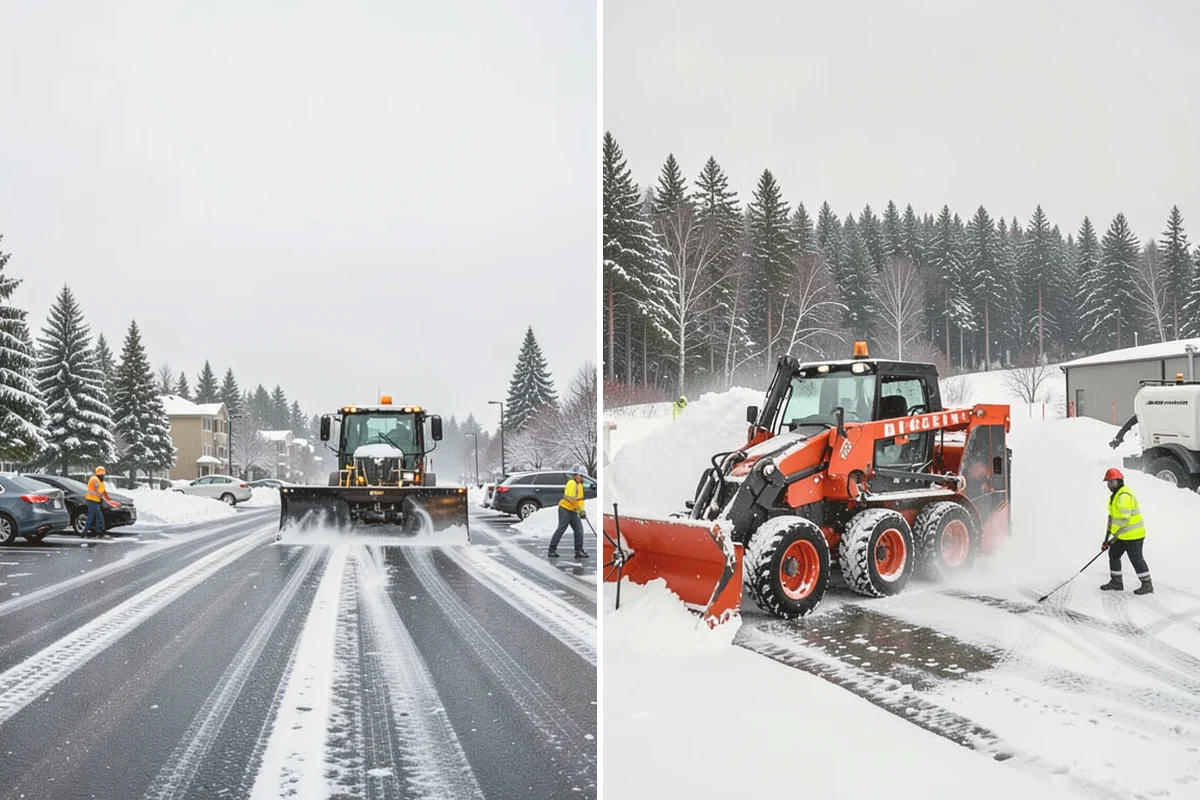 Snow Relocation in Langley, Island County, WA - Identify piles interfering with property use