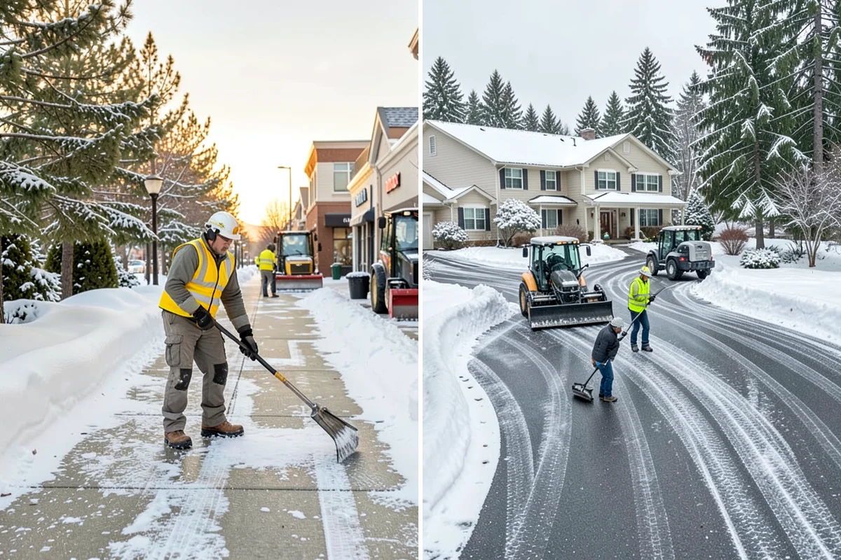 Snow Relocation in Lyman, Skagit County, WA - Identify piles interfering with property use