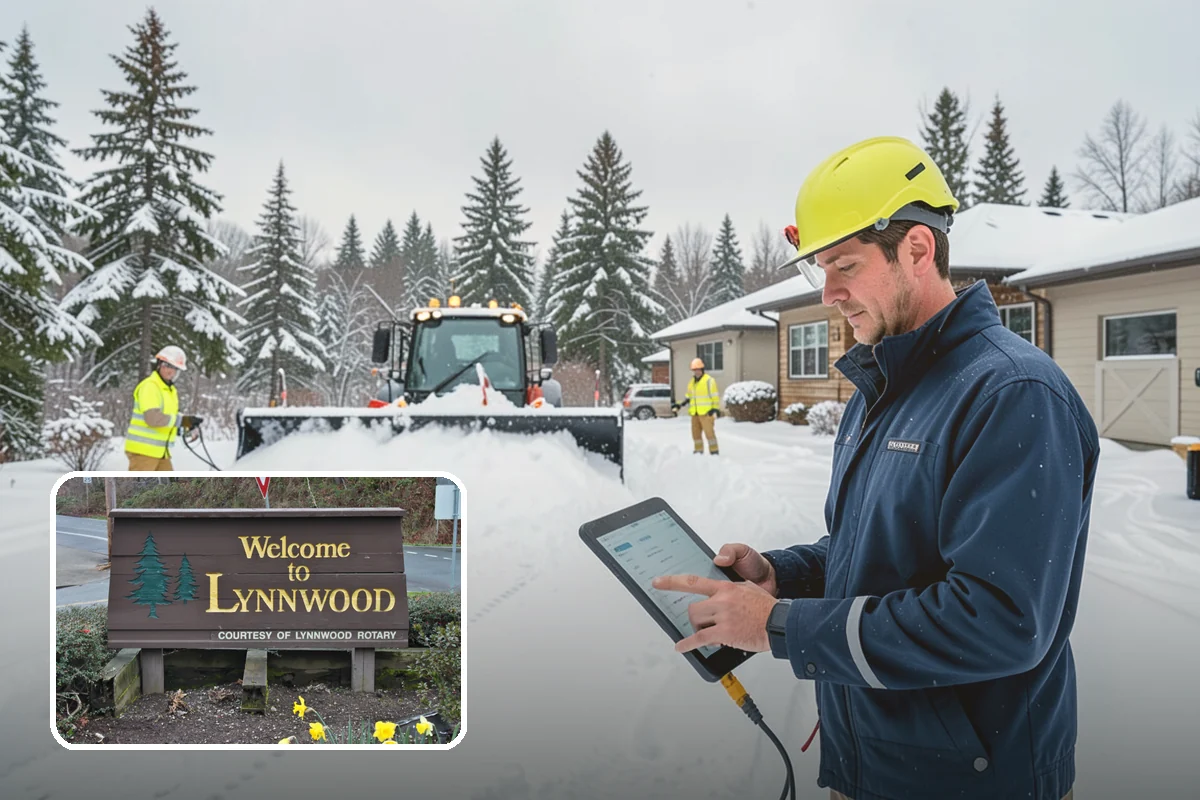 Snow Relocation in Lynnwood, Snohomish County, WA - Frees up parking and drive lanes blocked by piles