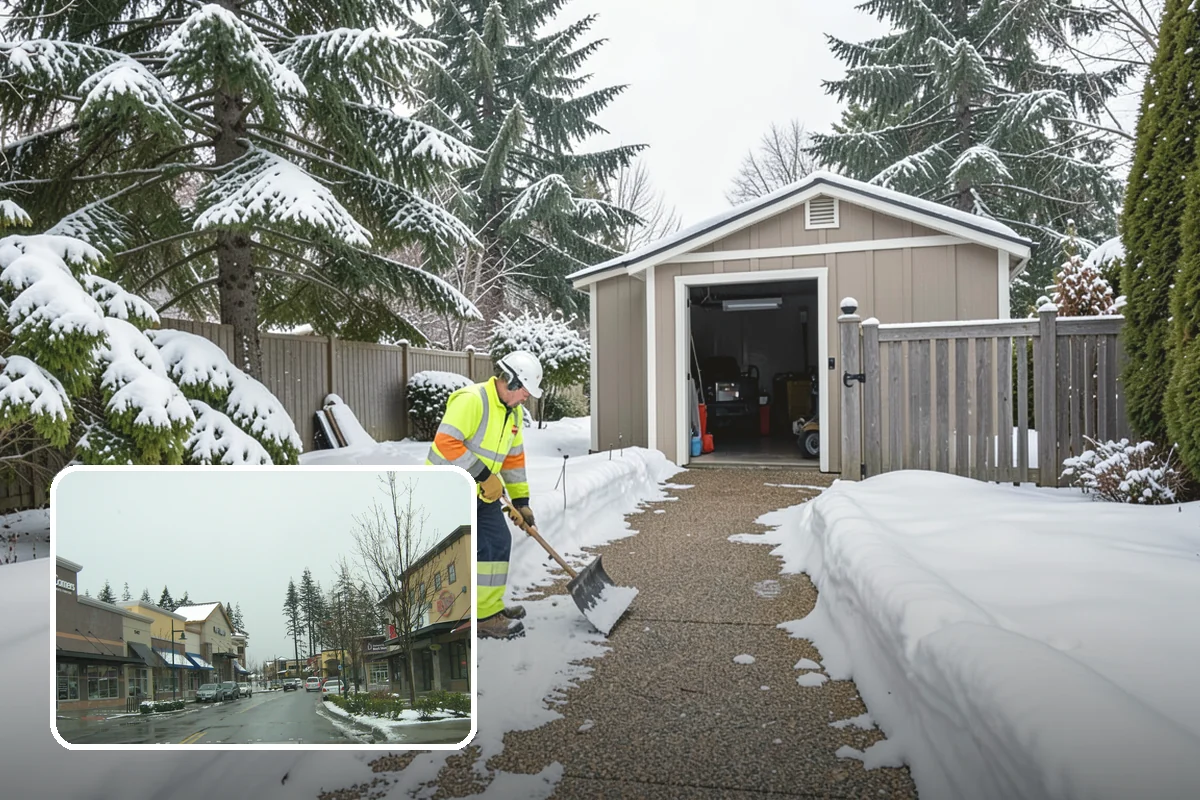 Snow Relocation in Mill Creek, Snohomish County, WA - Frees up parking and drive lanes blocked by piles
