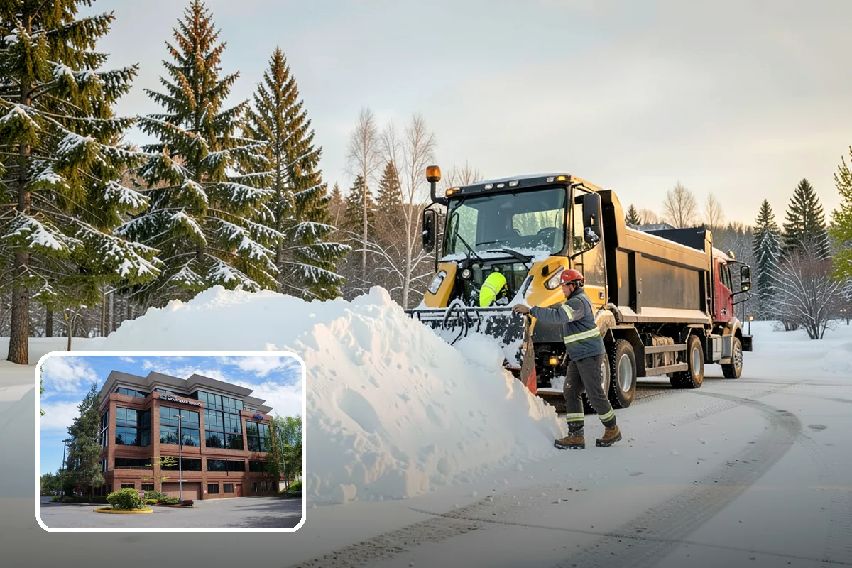 Snow Relocation in Mountlake Terrace, Snohomish County, WA - Frees up parking and drive lanes blocked by piles
