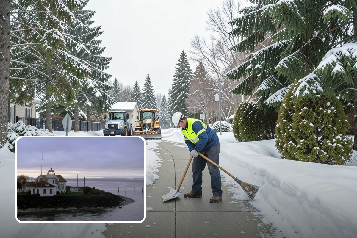 Snow Relocation in Mukilteo, Snohomish County, WA - Frees up parking and drive lanes blocked by piles