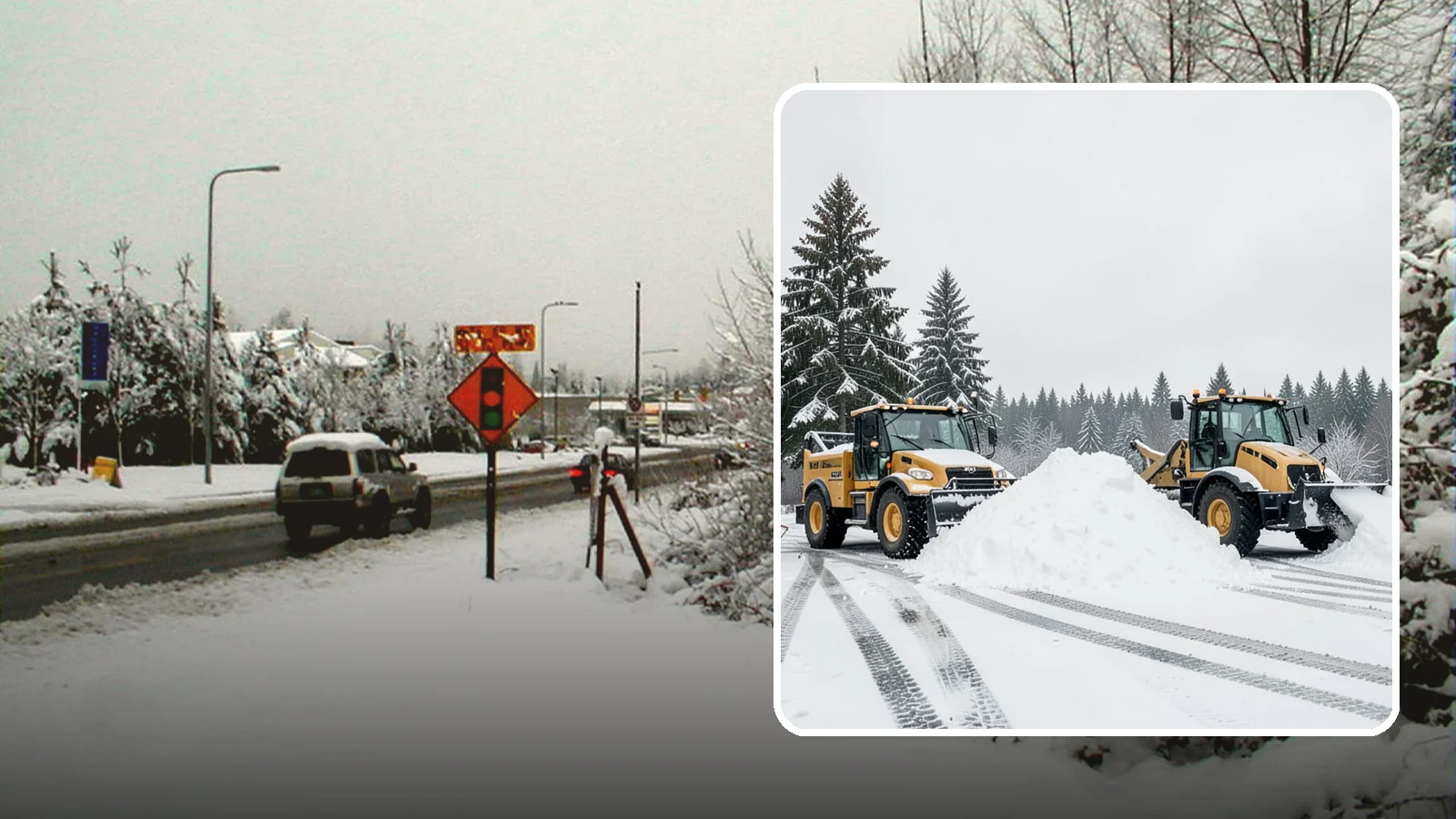 Snow Relocation in Newcastle, King County, WA - We move snow to a better on-site location so it stops blocking traffic, parking, or access.