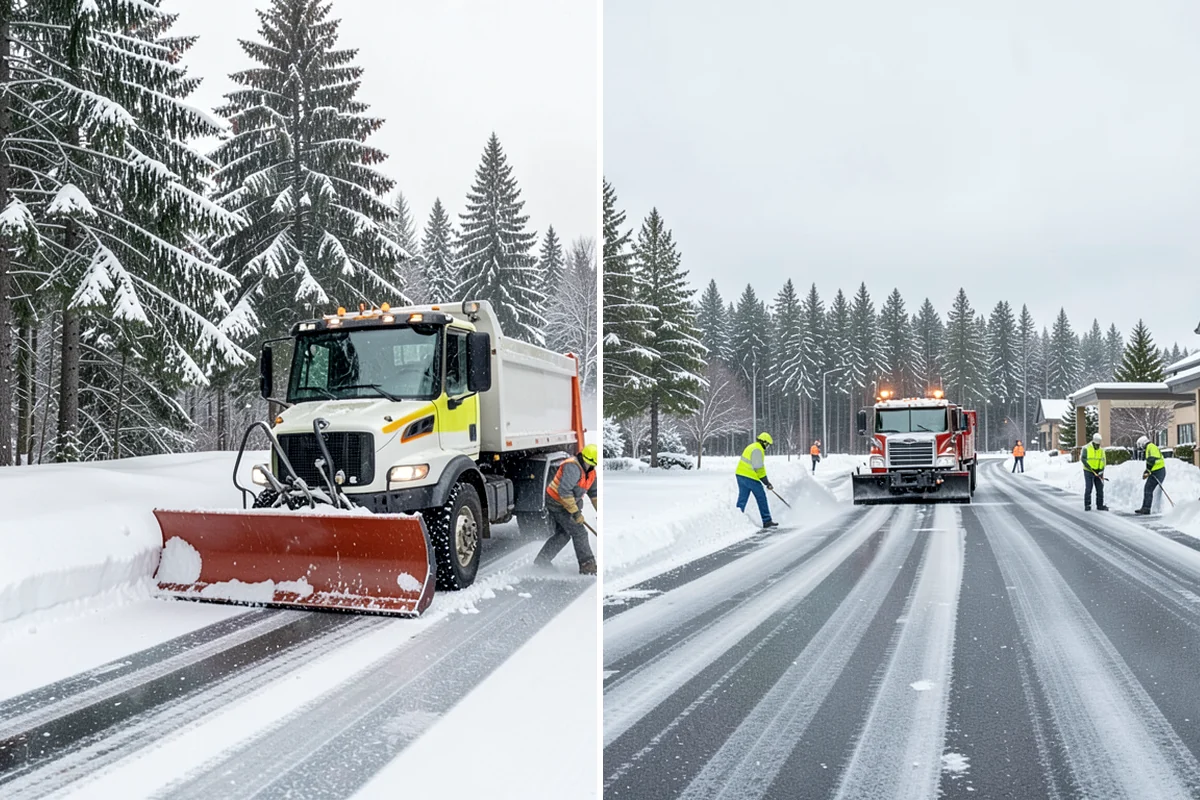 Snow Relocation in Normandy Park, King County, WA - Identify piles interfering with property use