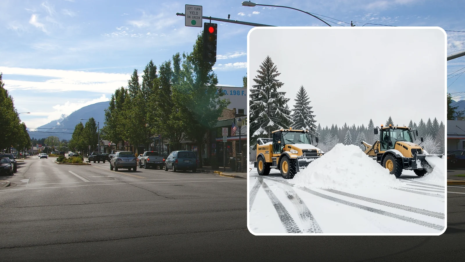 Snow Relocation in North Bend, King County, WA - We move snow to a better on-site location so it stops blocking traffic, parking, or access.