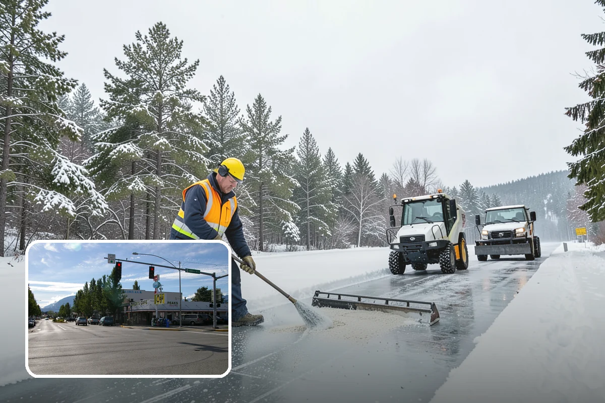 Snow Relocation in North Bend, King County, WA - Frees up parking and drive lanes blocked by piles