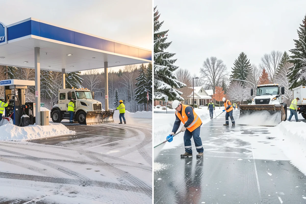 Snow Relocation in North Bend, King County, WA - Identify piles interfering with property use