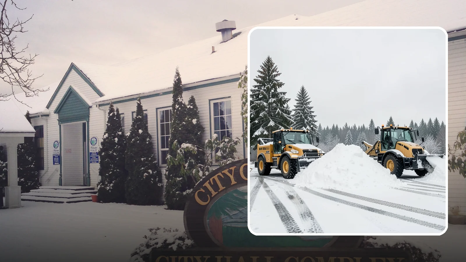 Snow Relocation in Pacific, King County, WA - We move snow to a better on-site location so it stops blocking traffic, parking, or access.