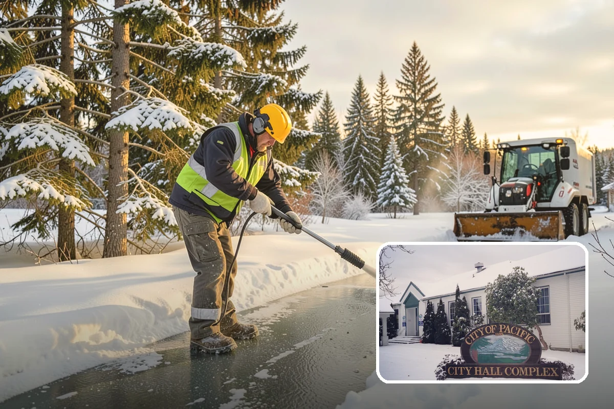 Snow Relocation in Pacific, King County, WA - Frees up parking and drive lanes blocked by piles