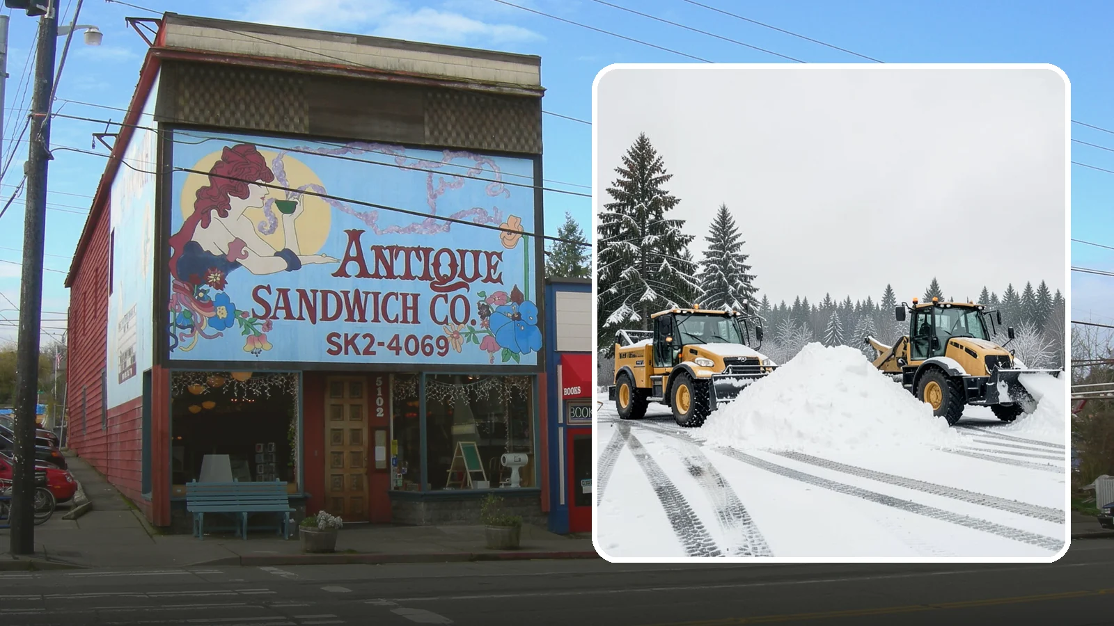Snow Relocation in Ruston, Pierce County, WA - We move snow to a better on-site location so it stops blocking traffic, parking, or access.