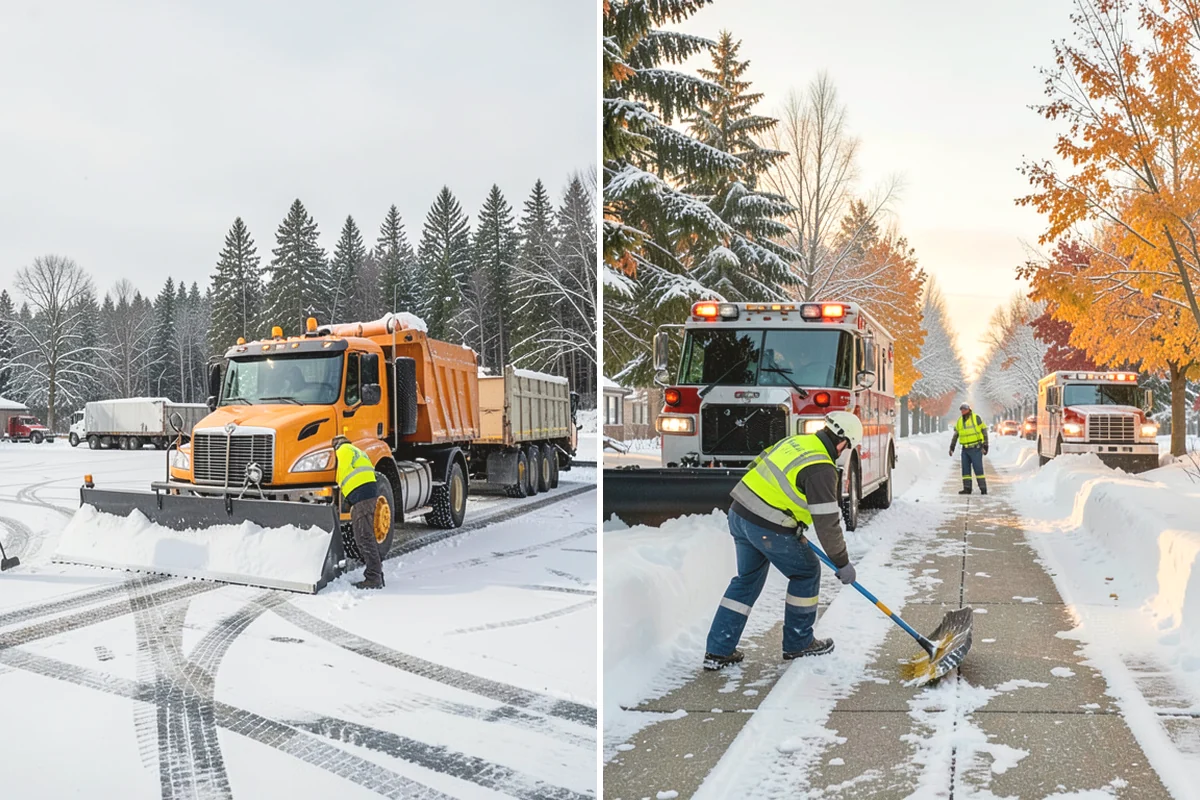 Snow Relocation in Ruston, Pierce County, WA - Identify piles interfering with property use