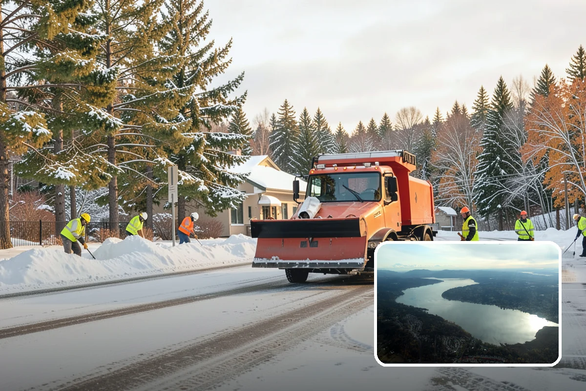 Snow Relocation in Sammamish, King County, WA - Frees up parking and drive lanes blocked by piles
