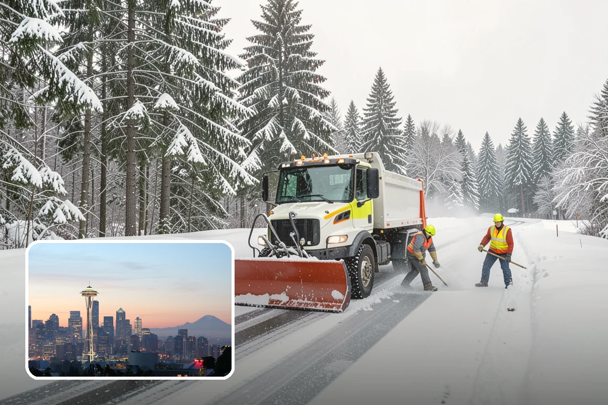 Snow Relocation in Seattle, King County, WA - Frees up parking and drive lanes blocked by piles