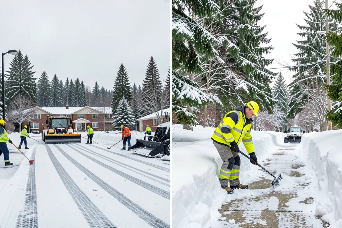 Snow Relocation in Sedro-Woolley, Skagit County, WA - Identify piles interfering with property use