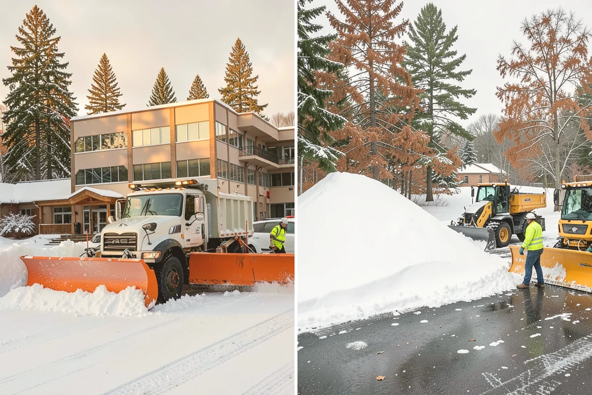 Snow Relocation in Snohomish, Snohomish County, WA - Identify piles interfering with property use