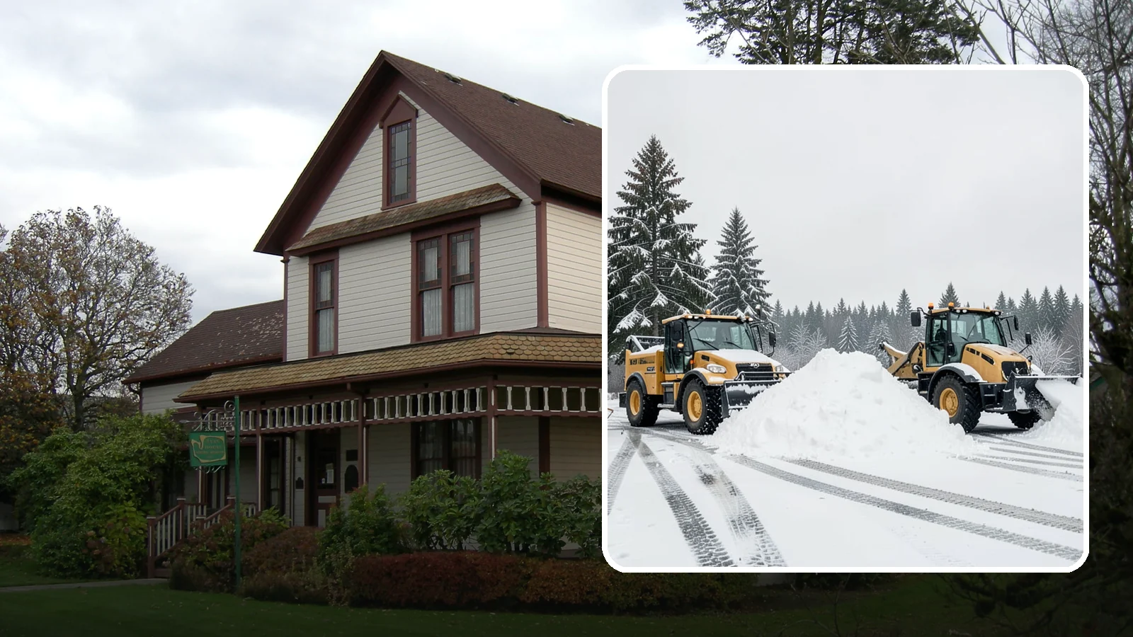 Snow Relocation in Sumner, Pierce County, WA - We move snow to a better on-site location so it stops blocking traffic, parking, or access.