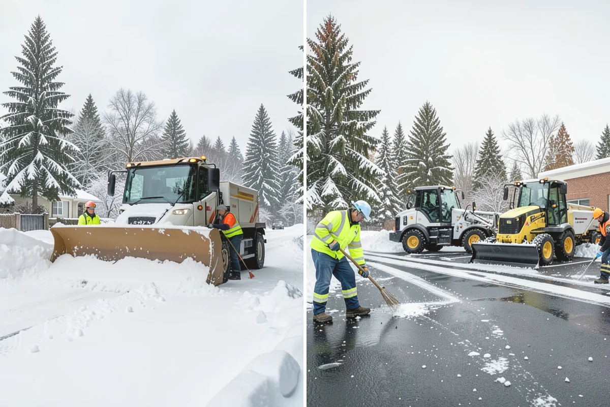 Snow Relocation in Tacoma, Pierce County, WA - Identify piles interfering with property use