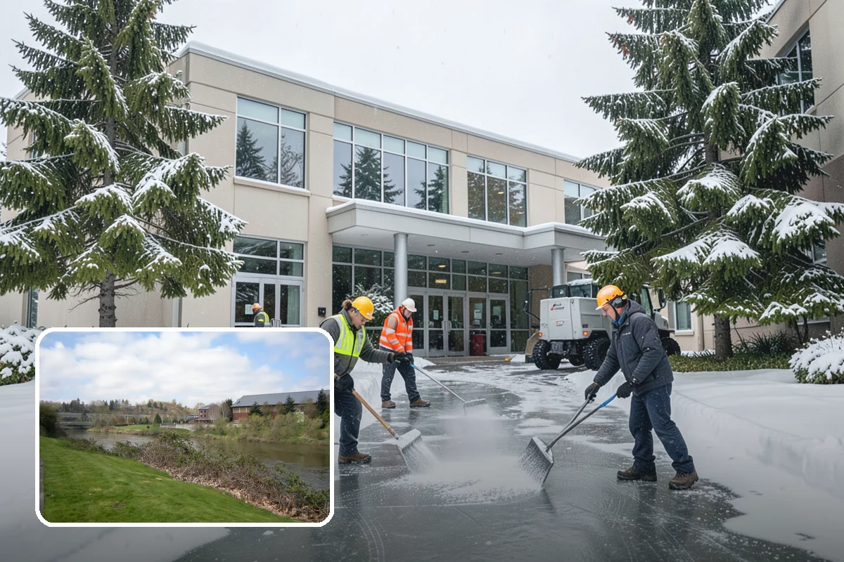 Snow Relocation in Tukwila, King County, WA - Frees up parking and drive lanes blocked by piles