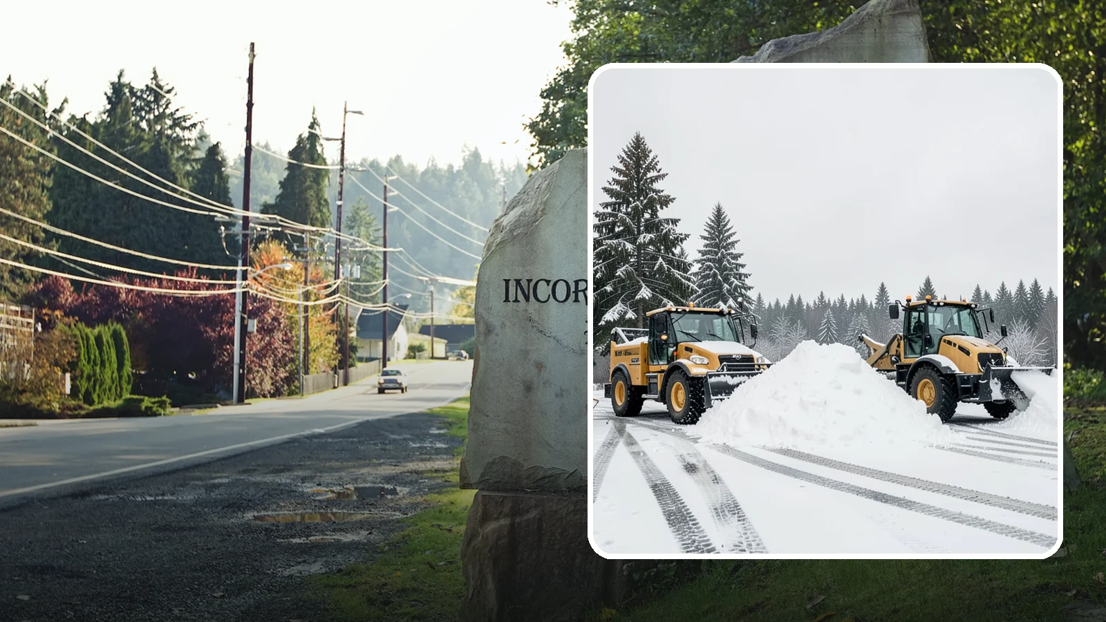 Snow Relocation in Wilkeson, Pierce County, WA - We move snow to a better on-site location so it stops blocking traffic, parking, or access.