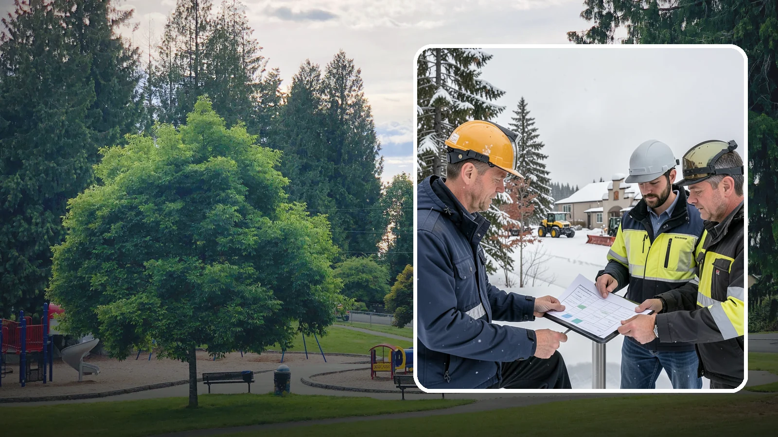 Snow Removal Consultation in Bonney Lake, Pierce County, WA - We sit down with Western Washington owners and managers to answer questions, review options, and recommend the right snow service...